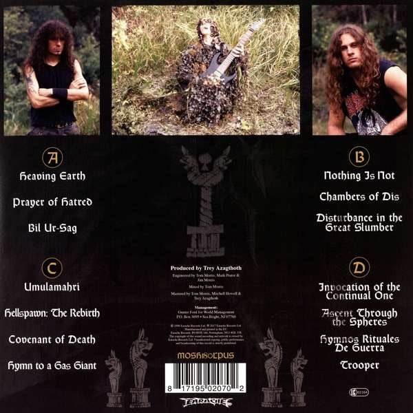 Morbid Angel : Formulas Fatal To The Flesh (2xLP, Album, Ltd, RE, RM)