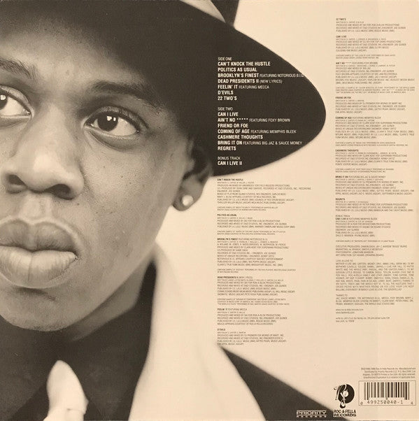 Jay-Z : Reasonable Doubt (2xLP, Album, RE)