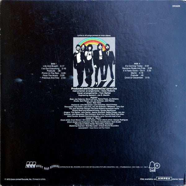 Climax (6) Featuring Sonny Geraci : Climax Featuring Sonny Geraci (LP, Album, Mon)