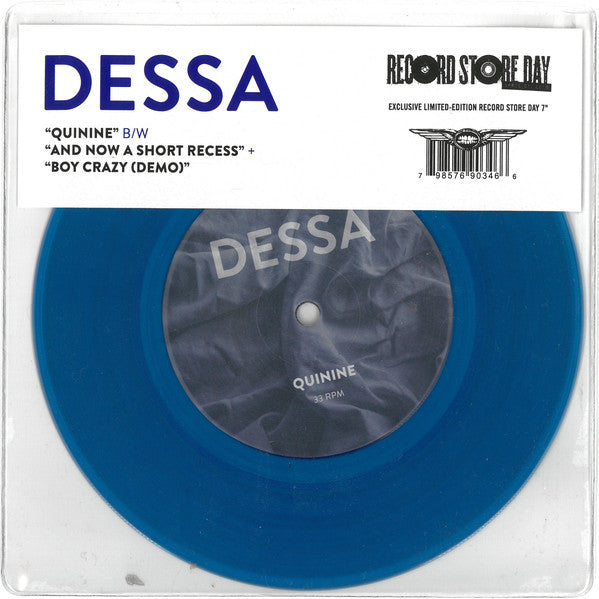 Dessa : Quinine (7", Single, Ltd)