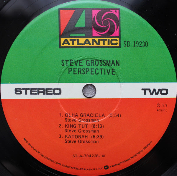 Steve Grossman : Perspective (LP, Album, PRC)