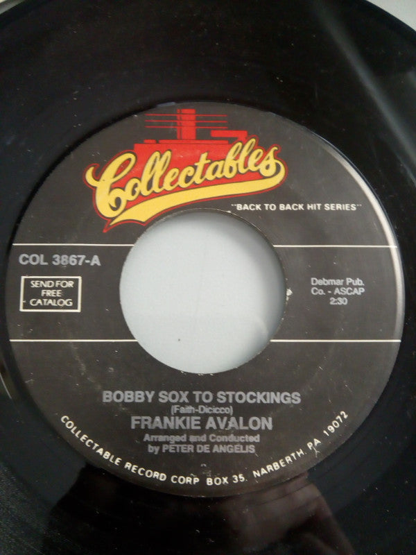 Frankie Avalon : Bobby Sox To Stockings / Ginger Bread (7", RE)
