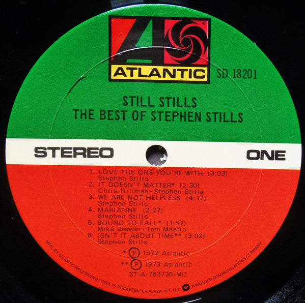 Stephen Stills : Still Stills: The Best Of Stephen Stills (LP, Comp, MO)