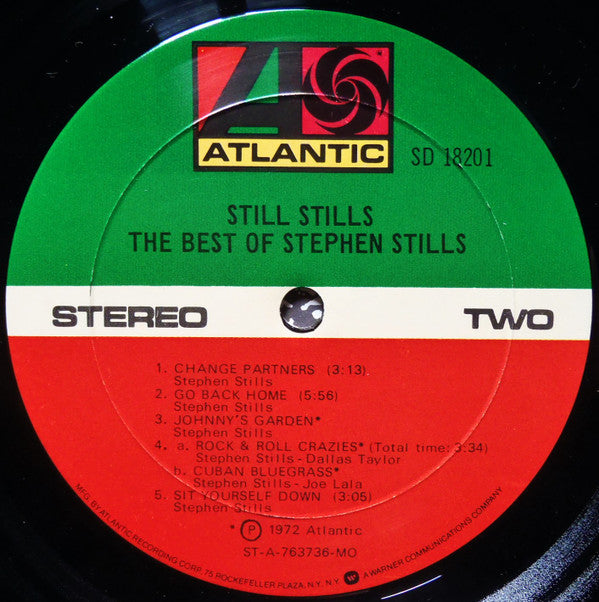 Stephen Stills : Still Stills: The Best Of Stephen Stills (LP, Comp, MO)