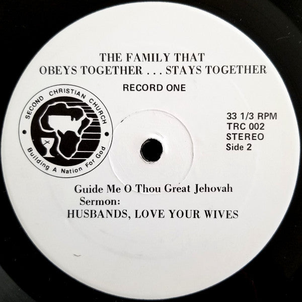 Dr. T. Garrott Benjamin Jr., Pastor* : The Family That Obeys Together... Stays Together (2xLP, Album)