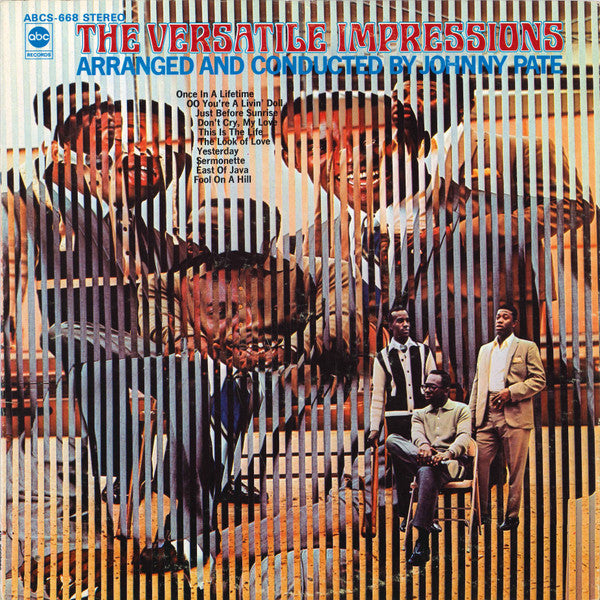 The Impressions : The Versatile Impressions (LP, Album)