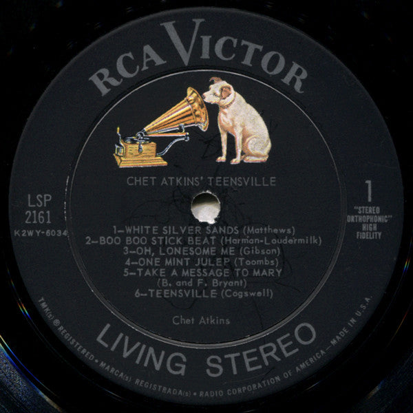 Chet Atkins : Chet Atkins' Teensville (LP, Album, Ind)