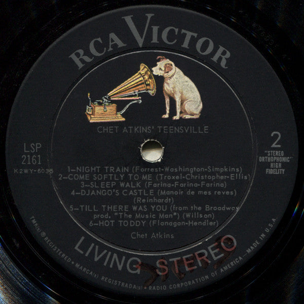 Chet Atkins : Chet Atkins' Teensville (LP, Album, Ind)