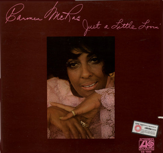 Carmen McRae : Just A Little Lovin' (LP, Album, RP)