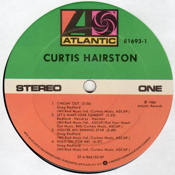 Curtis Hairston : Curtis Hairston (LP, Album, SP )