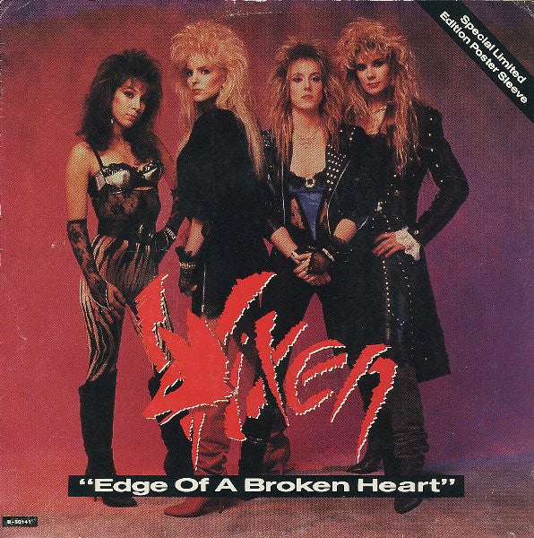 Vixen (2) : Edge Of A Broken Heart (7", Single, Ltd, Pos)