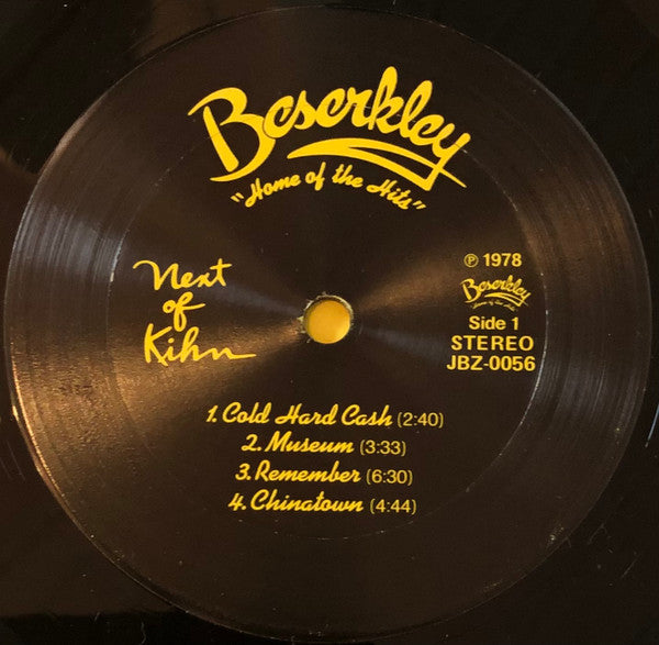 Greg Kihn Band : Next Of Kihn (LP, Album, San)