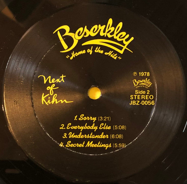 Greg Kihn Band : Next Of Kihn (LP, Album, San)