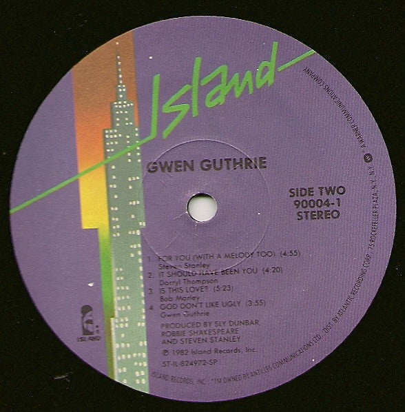 Gwen Guthrie : Gwen Guthrie (LP, Album, Spe)