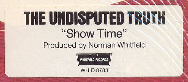 The Undisputed Truth* : Show Time (12", Promo)