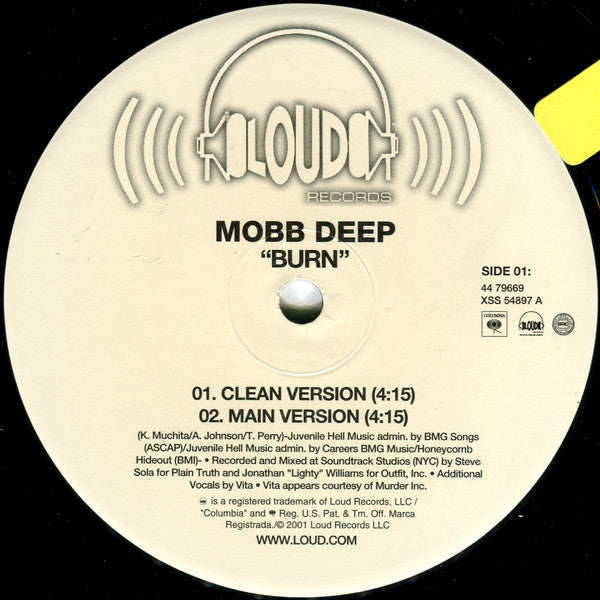 Mobb Deep : Burn (12")