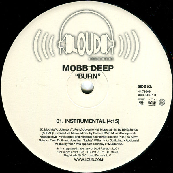 Mobb Deep : Burn (12")