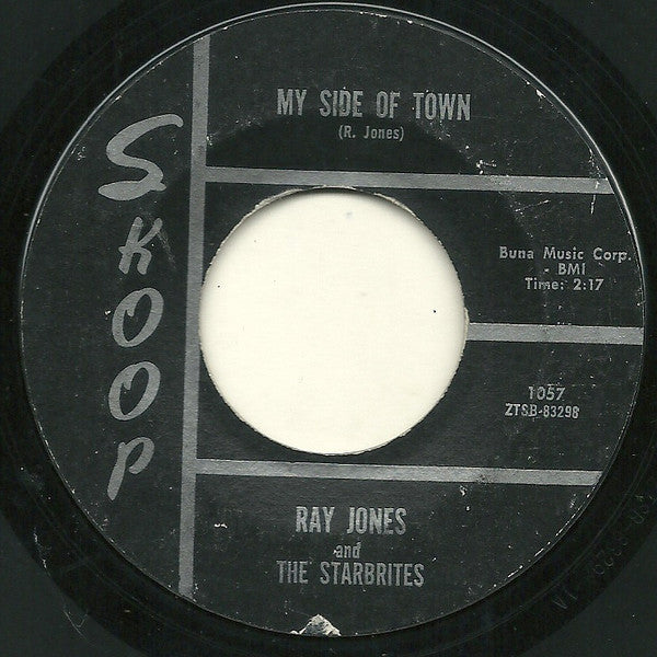 Ray Jones And The Starbrites : My Side Of Town / Phone Book (7", Single)