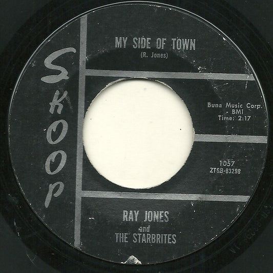 Ray Jones And The Starbrites : My Side Of Town / Phone Book (7", Single)