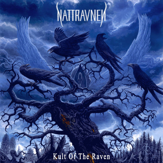 Nattravnen : Kult Of The Raven (LP, Album, Dar)