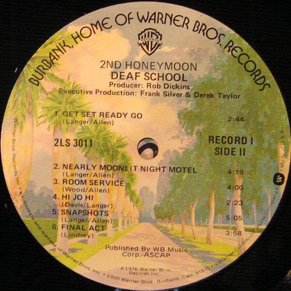 Deaf School : 2nd Honeymoon / Don't Stop The World (2xLP, Comp)