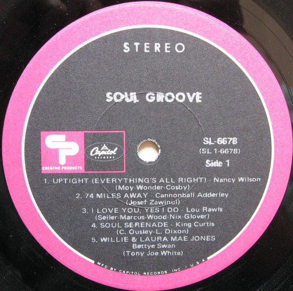 Various : Soul Groove! (LP, Comp, Ltd)