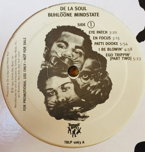 De La Soul : Buhloone Mindstate (LP, Album, Promo)
