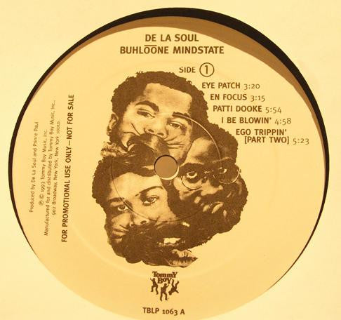 De La Soul : Buhloone Mindstate (LP, Album, Promo)