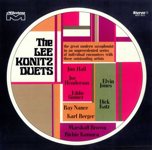 Lee Konitz : The Lee Konitz Duets (LP, Album, Gat)