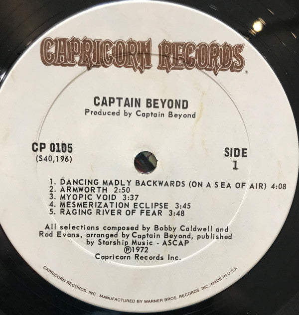 Captain Beyond : Captain Beyond (LP, Album, RE, Ter)
