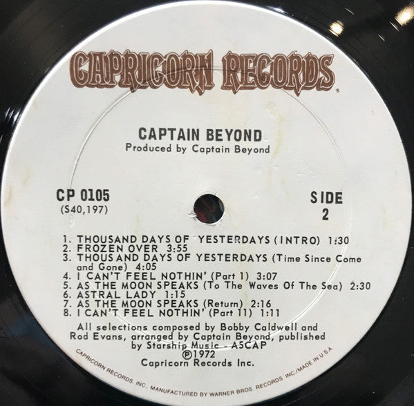 Captain Beyond : Captain Beyond (LP, Album, RE, Ter)