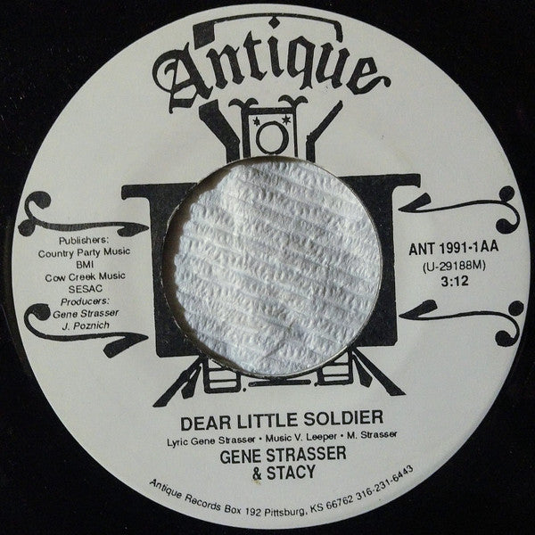 Gene Strasser And Tracy (9) : Dear Little Soldier (7", Single)