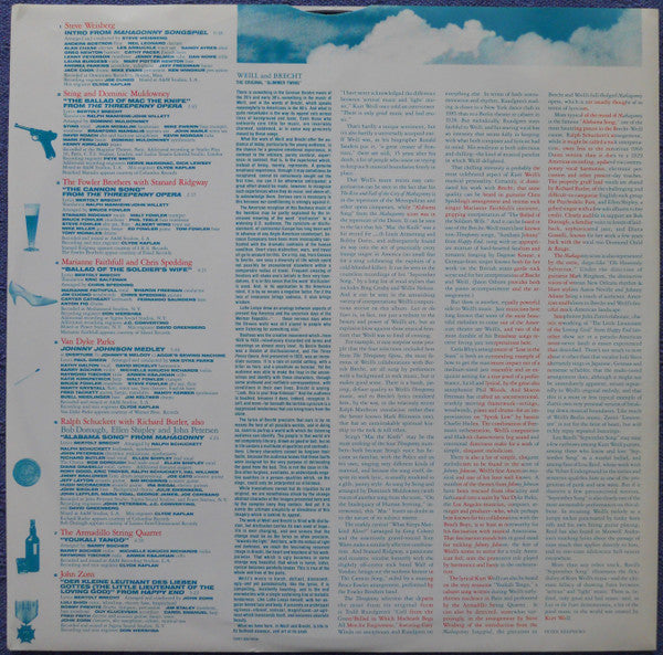 Various :  Lost In The Stars - The Music Of Kurt Weill (LP, Album, EMW)