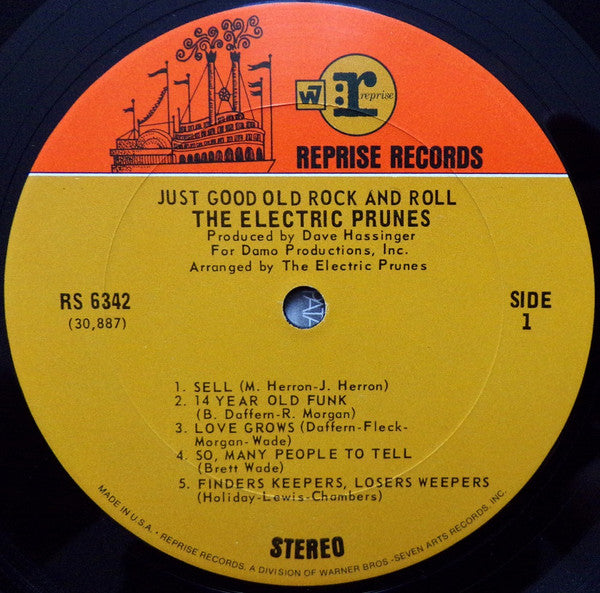 The Electric Prunes : Just Good Old Rock And Roll (LP, Album)