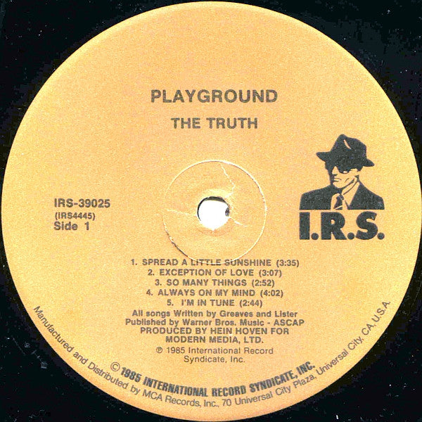 The Truth (6) : Playground (LP, Album)