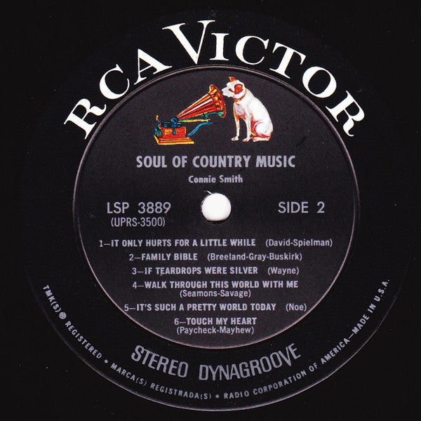 Connie Smith : Soul Of Country Music (LP, Album, Ind)