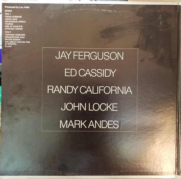 Spirit (8) : Spirit (2xLP, Comp, Ter)