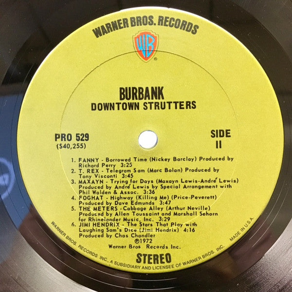 Various : Burbank (2xLP, Comp, Smplr, San)