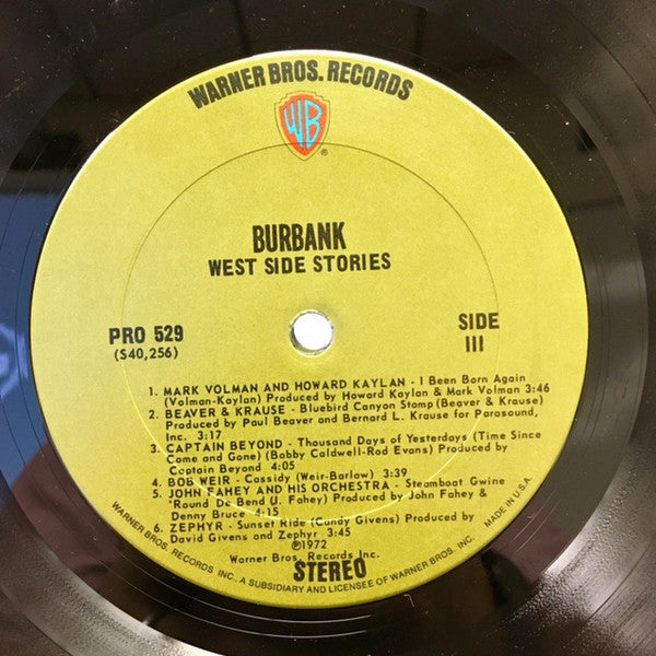Various : Burbank (2xLP, Comp, Smplr, San)