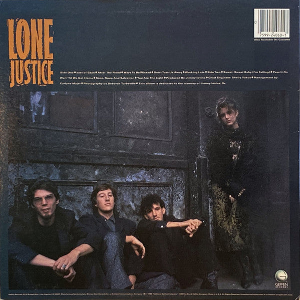 Lone Justice : Lone Justice (LP, Album, SRC)