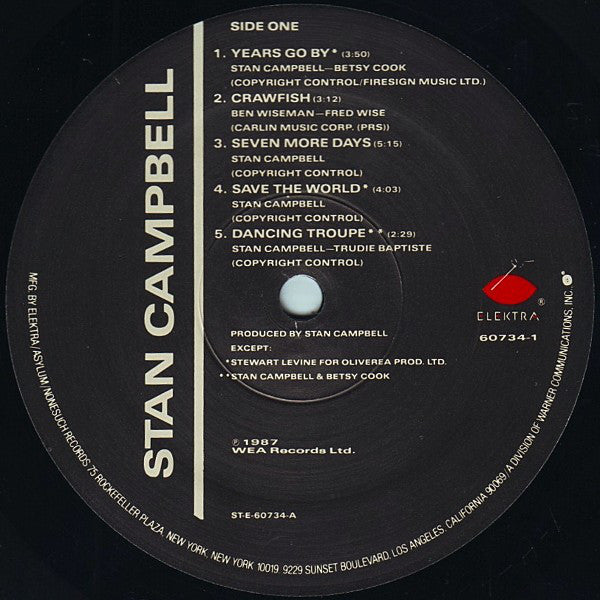 Stan Campbell : Stan Campbell (LP, Album)