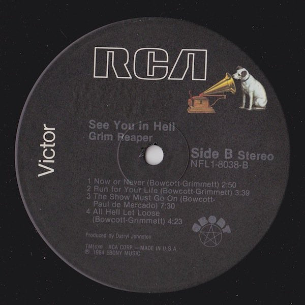 Grim Reaper (3) : See You In Hell (LP, Album)