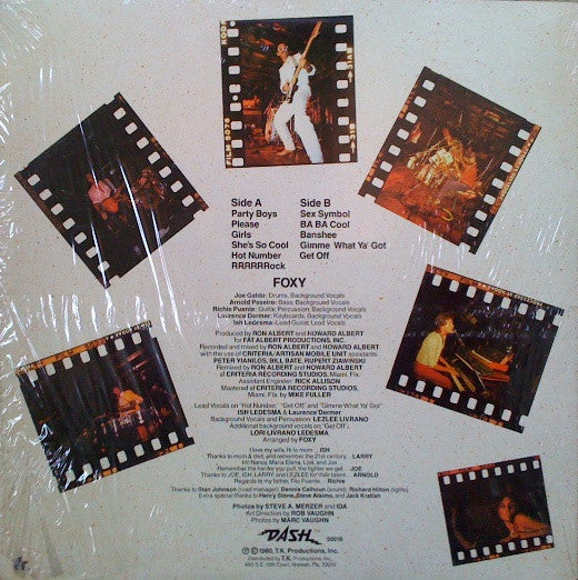 Foxy : Live (LP, Album)