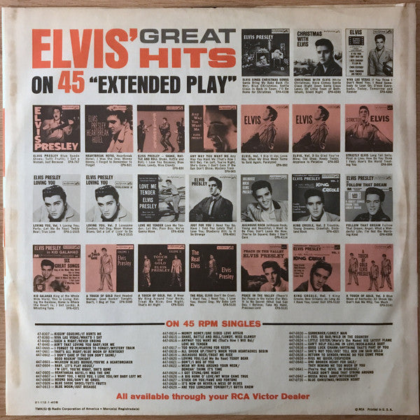 Elvis Presley : Girl Happy (LP, Album)