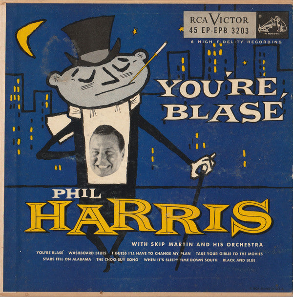 Phil Harris : You're Blasé  (2x7", EP, Mono)