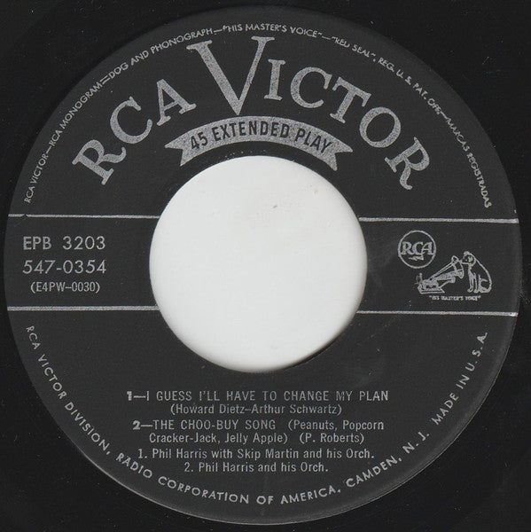 Phil Harris : You're Blasé  (2x7", EP, Mono)