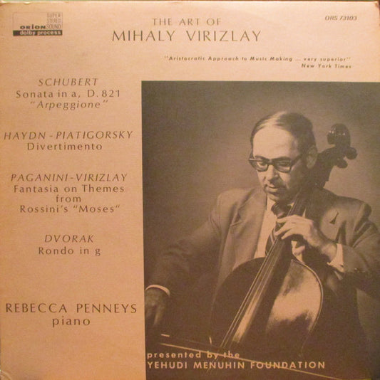 Mihaly Virizlay : The Art Of Mihaly Virizlay (LP, Album)
