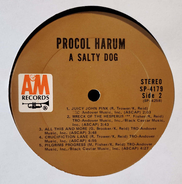 Procol Harum : A Salty Dog (VG) – Square Cat Vinyl