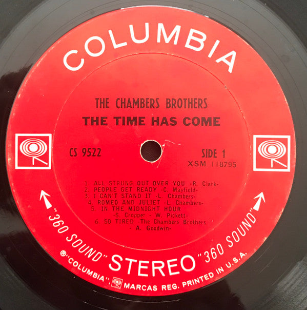 The Chambers Brothers : The Time Has Come (LP, Album, Ter)
