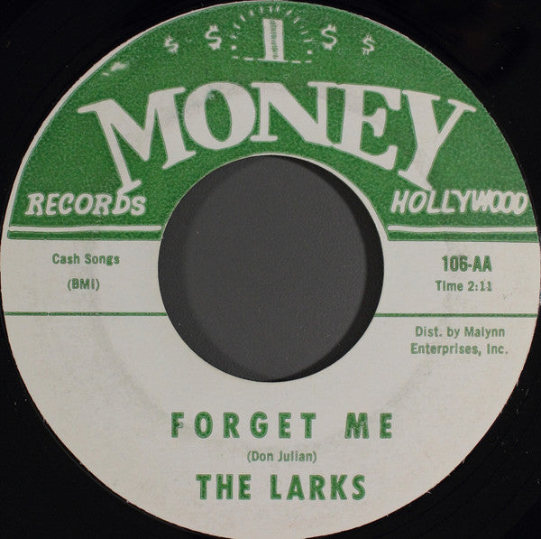 The Larks : The Jerk / Forget Me (7", Single, Mon)